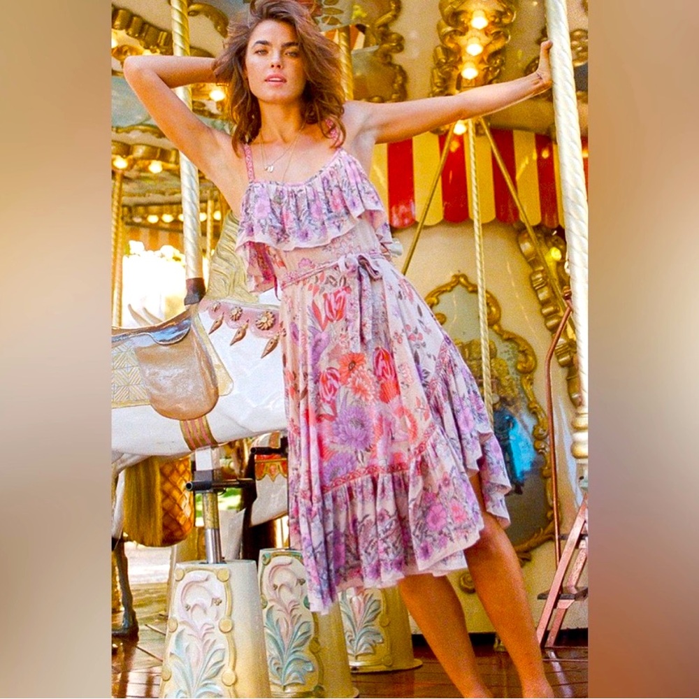 SOLD SPELL Siren song dress 👗 pink!!
